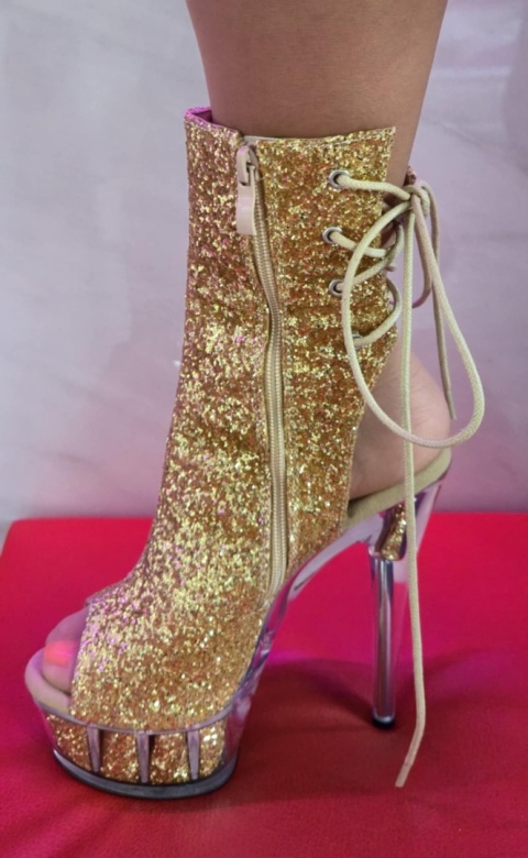 BUTY BOTKI 15 CM SEXY HIGH HEELS POLE DANCE C-150