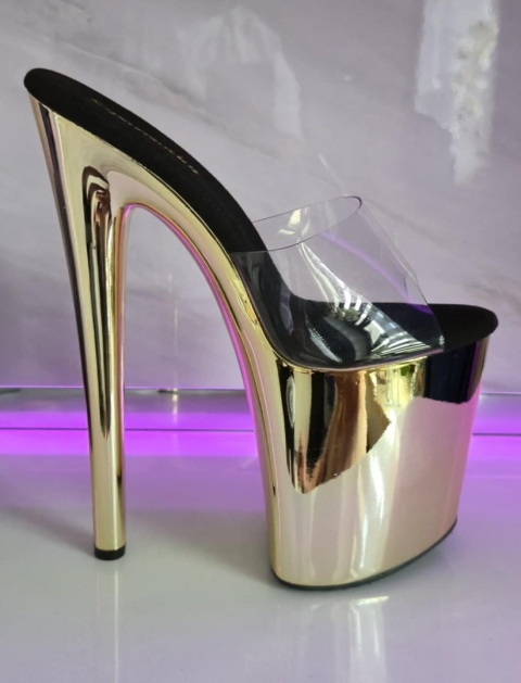 BUTY KLAPKI 20 CM SEXY HIGH HEELS POLE DANCE E-289