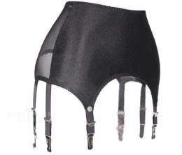 Pas do pończoch Retro Vintage wysoka talia