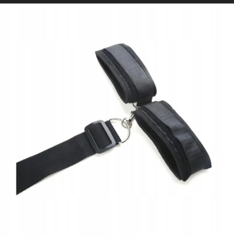 Pas ograniczający z kulką knebel BDSM uprząż kajdanki