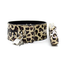 ZESTAW BDSM PANTERKA LEOPARD NIEWOLA 8 SZT