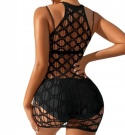 Sukienka bodystocking kabaretka sexy
