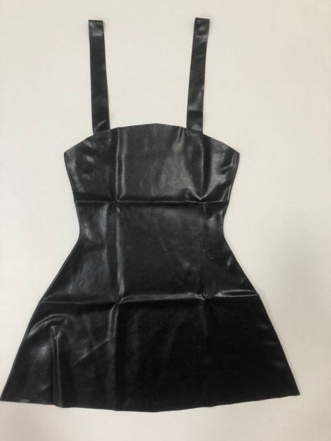 Sukienko-tunika na ramiączkach rozkloszowana 100% Latex guma